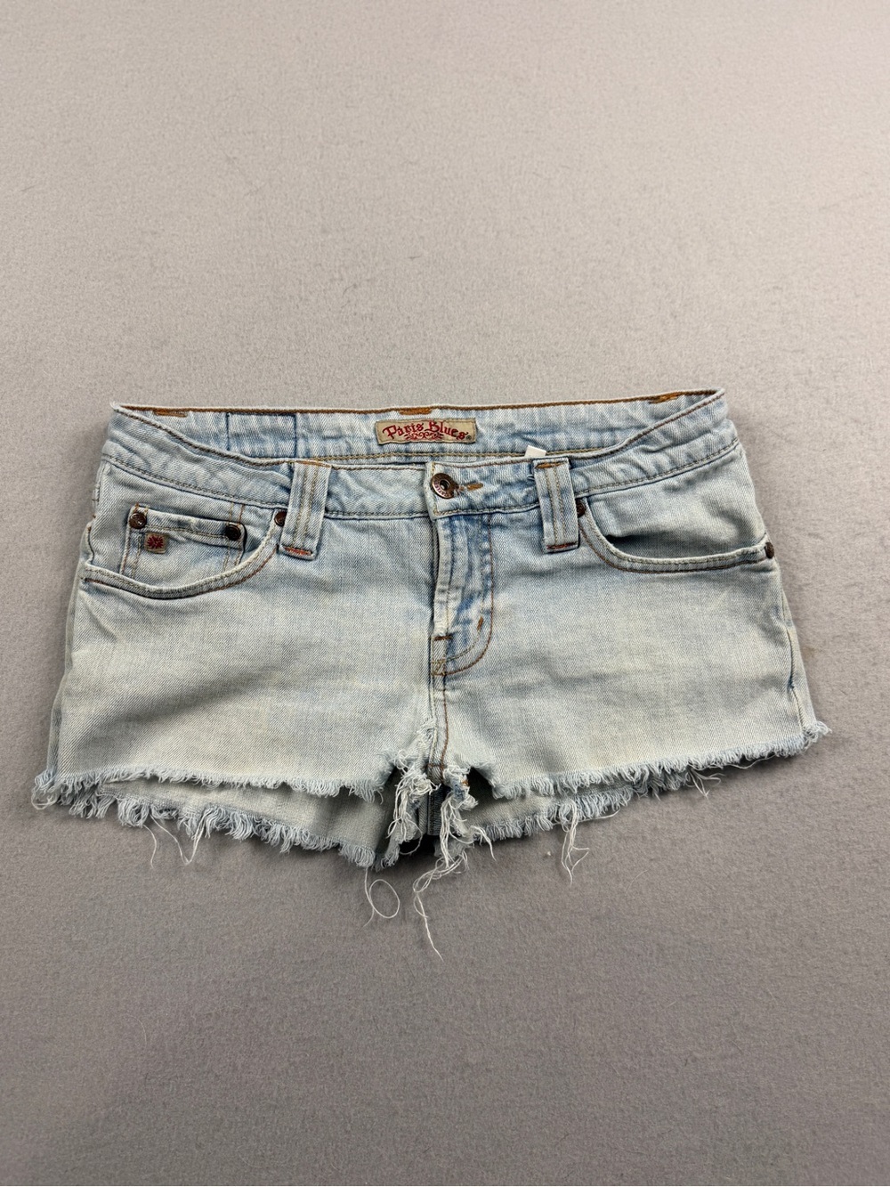Paris Blues Low Rise Jean Shorts Womens Size 11 Y2K